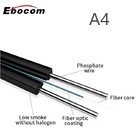 Indoor GJXH FTTH Fiber Optic Drop Cable 1 core Single Mode Factory Price low loss high speed