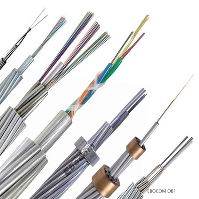 China Opgw Fiber Optic Cable Manufacturer 12 24 36 Fibers Composite Overhead Ground Wire  Price