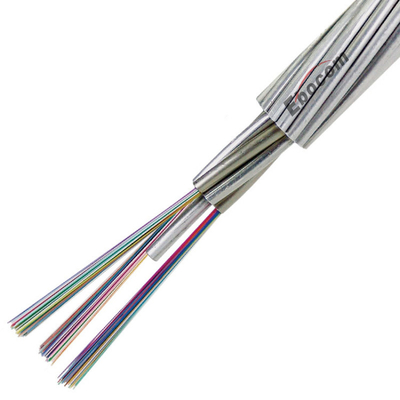 AA Layer OPGW 48 Core Fiber Optic Cable Stranded Single Mode G652 Ground Wire Outdoor Aerial Dielectric