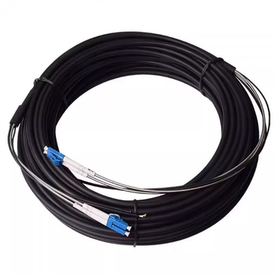 OM2 OM3 Armoured Patch Cord Cables for Networking OEM Jacket Color G652D/G657A1 A2 Fiber Type