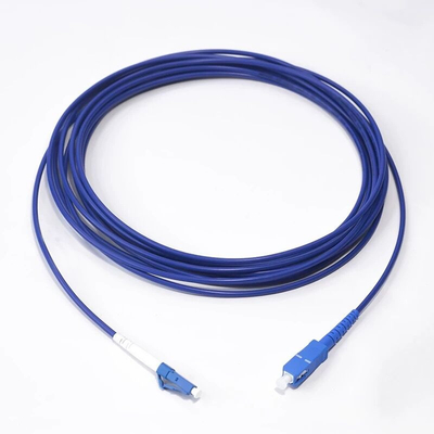 OM2 OM3 Armoured Patch Cord Cables for Networking OEM Jacket Color G652D/G657A1 A2 Fiber Type