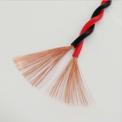 H03V-S H05V-S RVS Cable PVC Insulated Stranded Flexible Copper Cable 2*1.0 2*1.5 100m/roll