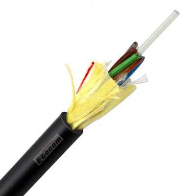 All Dielectric Self Supporting Fiber Optic Cable 24 Core Span 1000m FIBER TYPE G652D/G657A1 A2 For Network Infrastruction