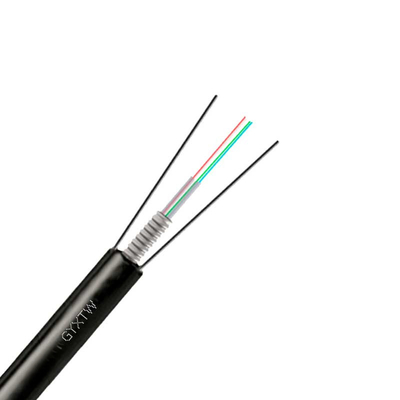 G652D GYXTW 48-Kern-Faseroptikkabel für den Außenbereich Wassersperrstruktur Stahldraht verstärkte PE-Jackette für das Rückgratnetz