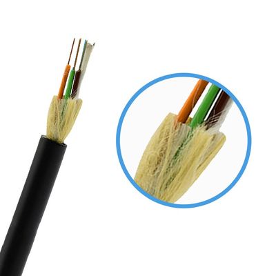 All-Dielektrisches selbsttragendes Glasfaserkabel 48 96 Kern Span100m SJ für Netzwerkkonstruktion