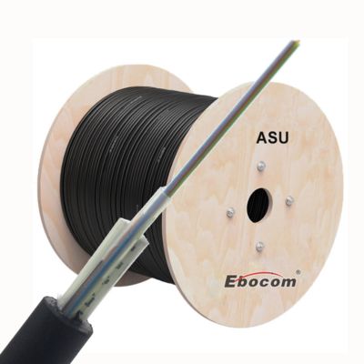 ASU-Kabel Einzelmodus G652D 80m Spannweite 12 Kernfaseroptikkabel